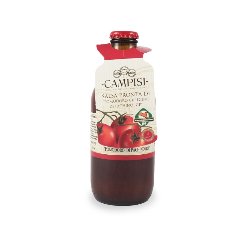 passata di pomodoro di pachino I.G.P. Campisi Conserve Bottiglia 360g