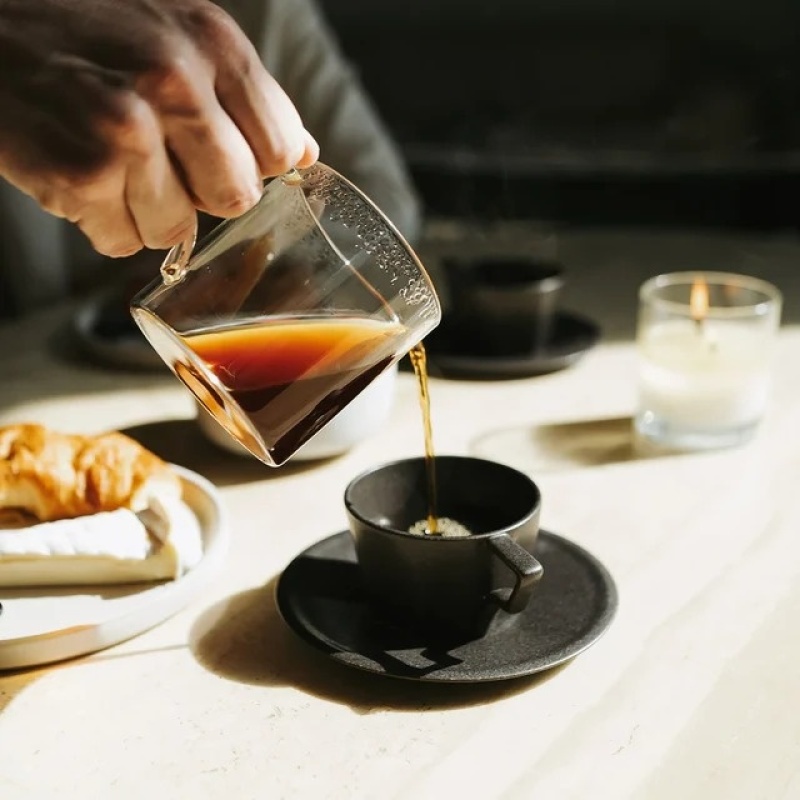 Set da 2 tazze in vetro per espresso Boda