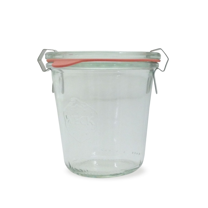 Barattoli vetro Weck dritti 290 ml per vaso cottura con coperchio - 6 Pz