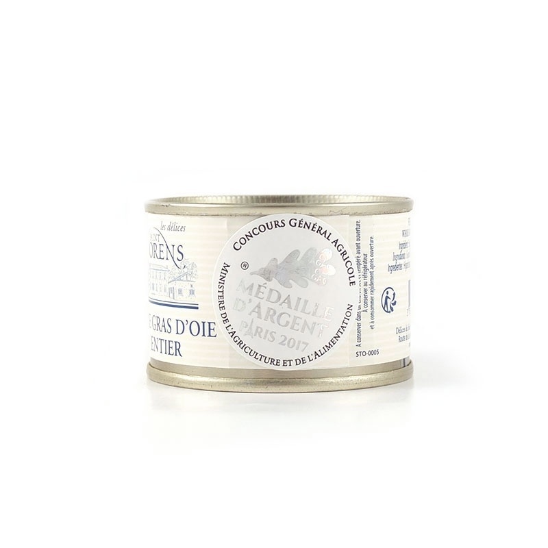 Goose Foie Gras entier, 65 gr - Les Delices Saint Orens